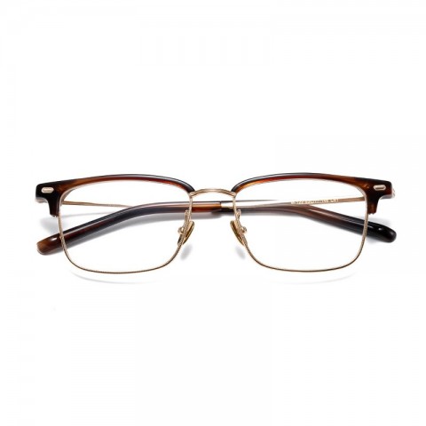 Name: Retro M122 Designer Optical Eyeglasses for Men and Women - Lightweight Titanium Fiberglass Frames