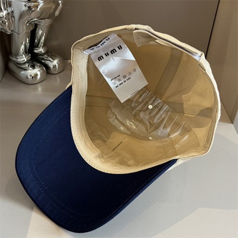 Luxury Women's Fashion Letter Baseball Cap with Adjustable Strap