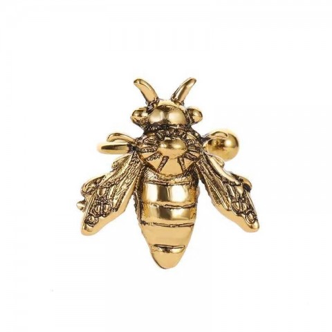 Creative Personalized Retro Alloy Bee Ear Cuff Earrings for Women W241017