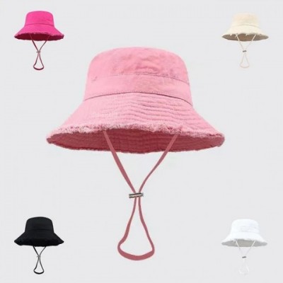 Designer Wide Brim Bucket Hat for Men & Women - Multi-Season Fashion Accessory