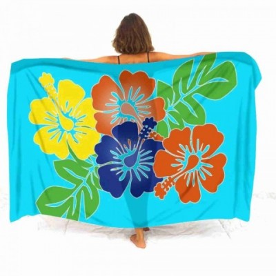 Polynesian Women's Summer Sarong - Customizable Beach Cover-Up