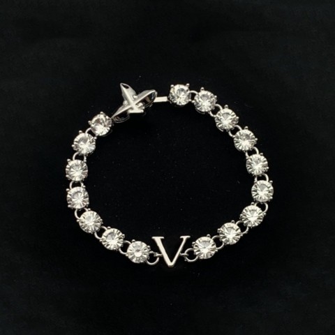 Designer Stainless Steel Charm Bracelets for Women with Classic 18K Gold Plated Finish