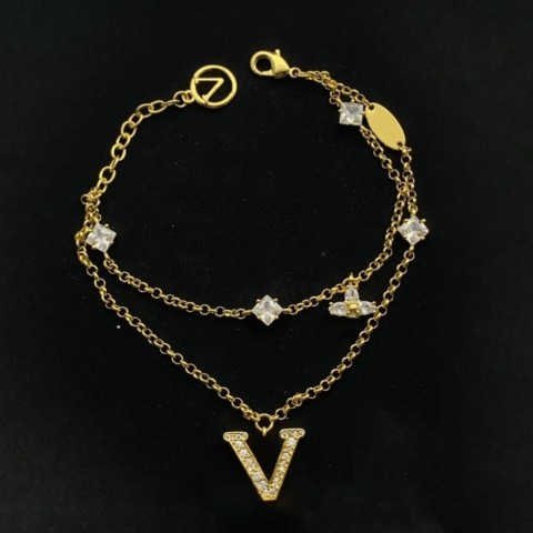 Designer Stainless Steel Charm Bracelets for Women with Classic 18K Gold Plated Finish