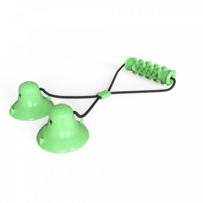 Bite-Resistant Dog Teeth Cleaning Stick with Double Suction Cups