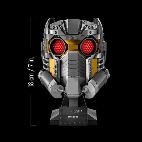 602-Piece Helmet Building Blocks Set - Compatible with 76251 Design for Boys