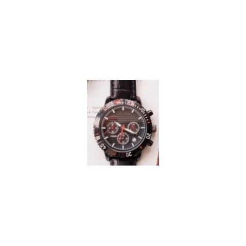 42mm Cartoon Leather Quartz Watch for Men - 4 Colors Available