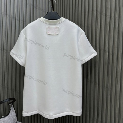 Women's Fashion Contrast Pocket Short Sleeve T-Shirt