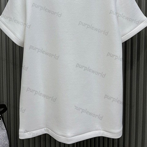Women's Fashion Contrast Pocket Short Sleeve T-Shirt