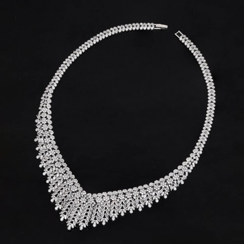 African Fashion 4-Piece Bridal Jewelry Set - Women's Wedding Party Accessories