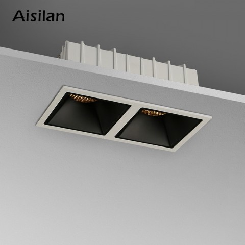 Aisilan 7W/14W Square LED Recessed Downlight with CRI97