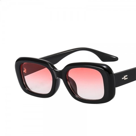 Korean Fashion Women's Oval High-Quality Y2K Sunglasses with Small PC Frame 241223