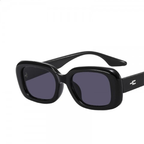 Korean Fashion Women's Oval High-Quality Y2K Sunglasses with Small PC Frame 241223