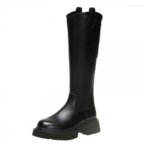 Luxury Women's Thigh High Heels Zipper Boots for Autumn Winter
