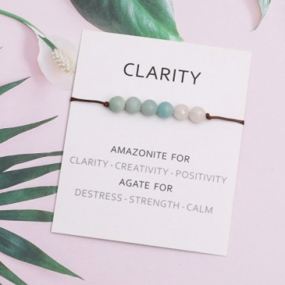 Lumxalue Clarity Wish Green Amazonite Agate Bracelet for Men and Women