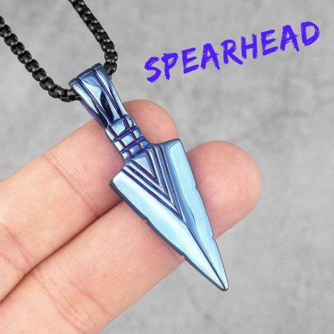 Spartan Style Stainless Steel Pendant Necklace for Men