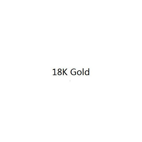 AEAW Trendy 10K Gold Stud Earrings for Women with Flower Mossanite