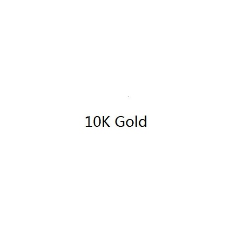 AEAW Trendy 10K Gold Stud Earrings for Women with Flower Mossanite