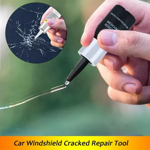 Car Windshield Repair Kit - DIY Glass Crack & Scratch Fix for Auto Windows