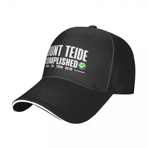 Mount Teide Accomplished Cycling Vuelta A España Ball Cap - Unisex Sun Protection Hat