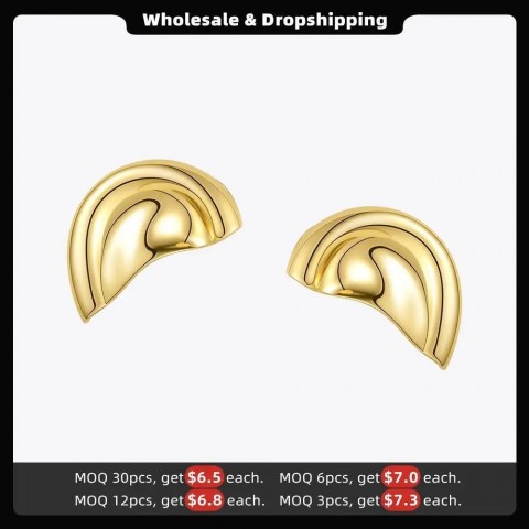 ENFASHION Women's Gold Bohemian Ear Cuff Earrings E201200