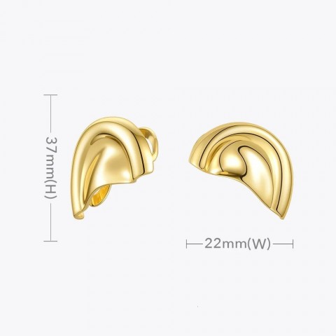 ENFASHION Women's Gold Bohemian Ear Cuff Earrings E201200