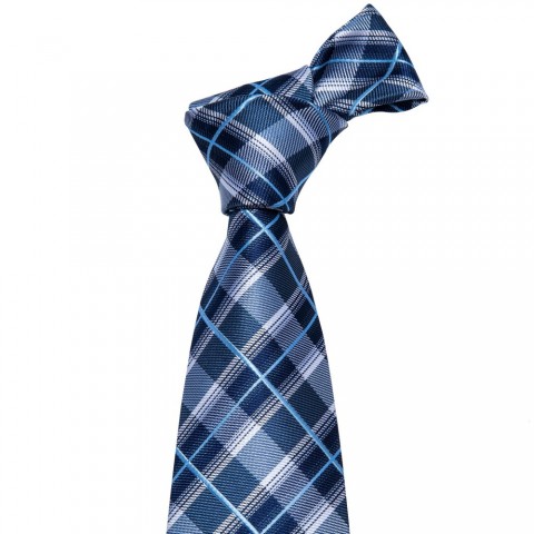 Barry Wang Lavender Silk Tie Set for Men and Women