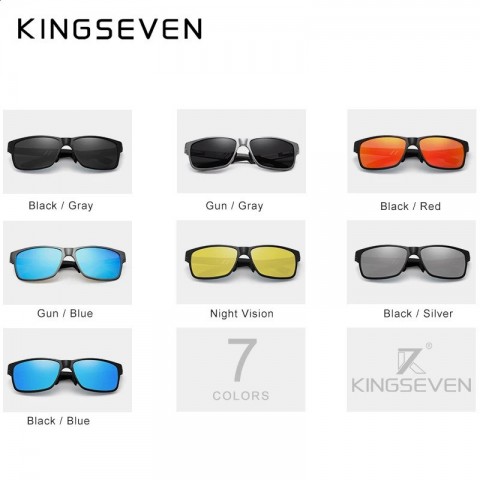 KINGSEVEN Unisex Polarized Protective Sunglasses for Outdoor Sports