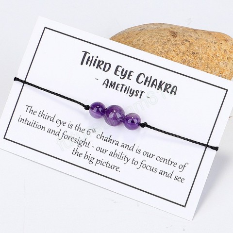 Natural Handcrafted Crystal Beads Bracelet for Women - Reiki Healing Jewelry