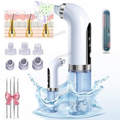 2024 Blackhead Extractor Pore Suction Cleanser USB Rechargeable Beauty Tool