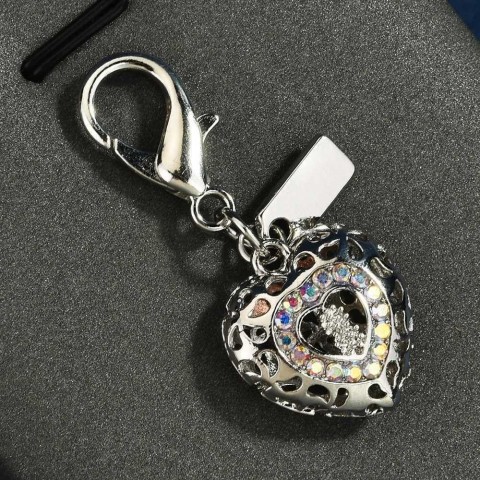 Creative Wooden Heart-Shaped Ice Cream Keychain for Women - Stylish Accessories Gift