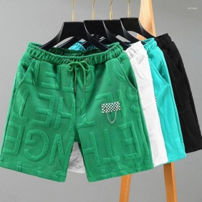 Comfortable Men's Plus Size Elastic Waist Knitted Shorts