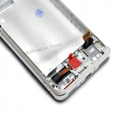 AMOLED Display Replacement for Xiaomi Mi 11 Ultra & Pro - 6.81" Black Touchscreen with Frame