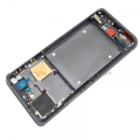 AMOLED Display Replacement for Xiaomi Mi 11 Ultra & Pro - 6.81" Black Touchscreen with Frame