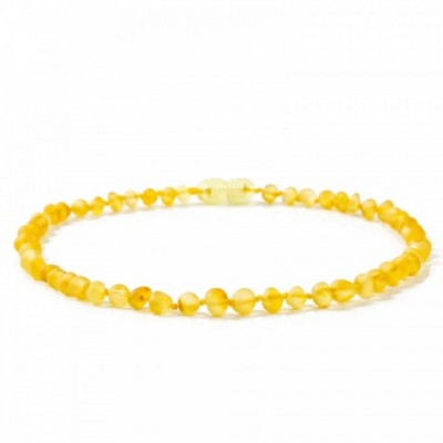 Baltic Amber Pendant Necklace for Adults, Handcrafted in Lithuania, Lab-Tested