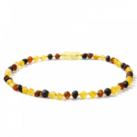 Baltic Amber Pendant Necklace for Adults, Handcrafted in Lithuania, Lab-Tested