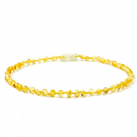 Baltic Amber Pendant Necklace for Adults, Handcrafted in Lithuania, Lab-Tested