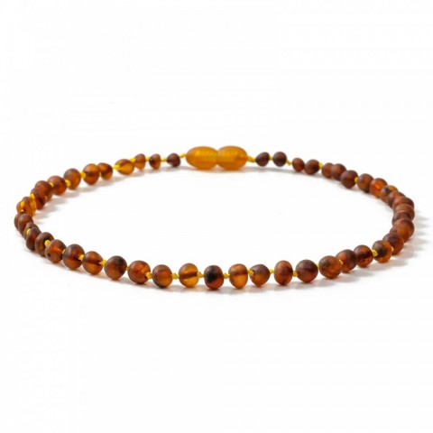 Baltic Amber Pendant Necklace for Adults, Handcrafted in Lithuania, Lab-Tested