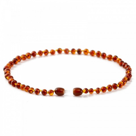 Baltic Amber Pendant Necklace for Adults, Handcrafted in Lithuania, Lab-Tested