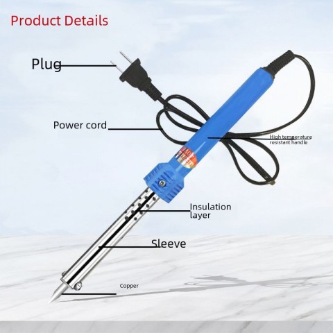 Wholesale High-Power 110V60W Electric Soldering Iron Set with Durable Rubber Handle