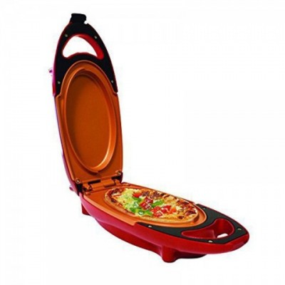Electric Frying Pan with Non-Stick Coating for Steak, Pizza & Omelette Making