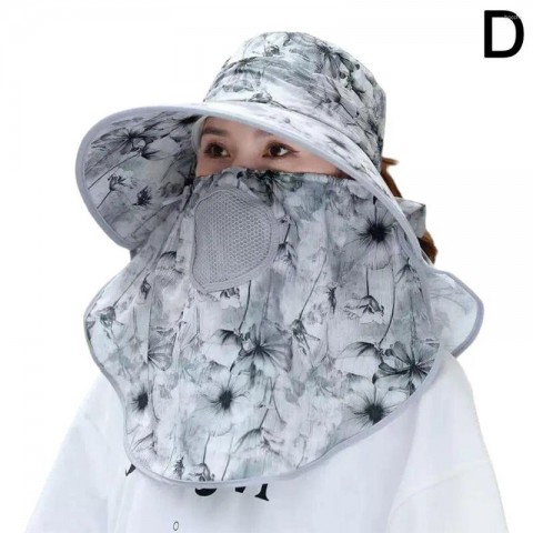 Wide Brim Sun Hat 2025 with Cooling Gel Band for Men